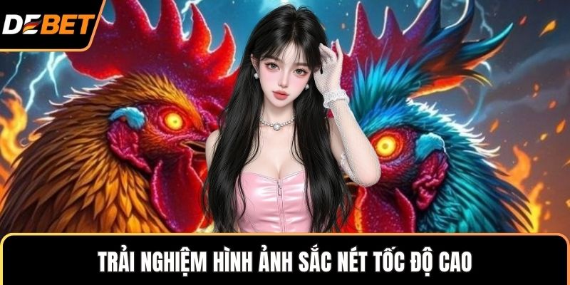 Trải nghiệm hình ảnh sắc nét tốc độ cao